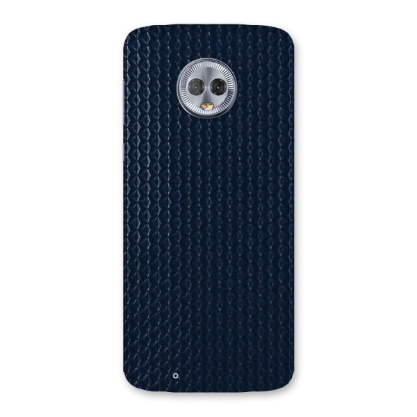 Blue Pattern Back Case for Moto G6